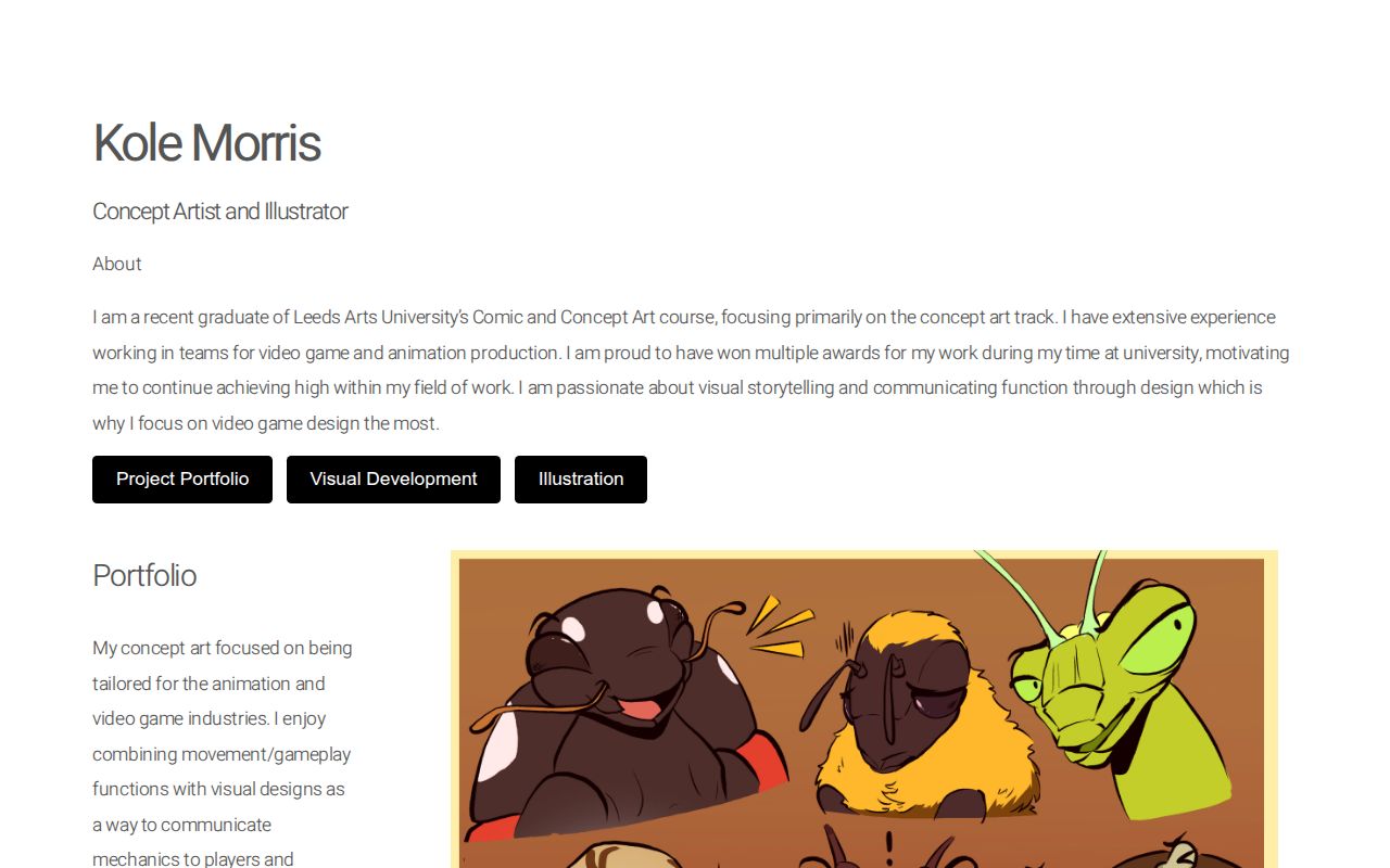 KoleMorrisPortfolio