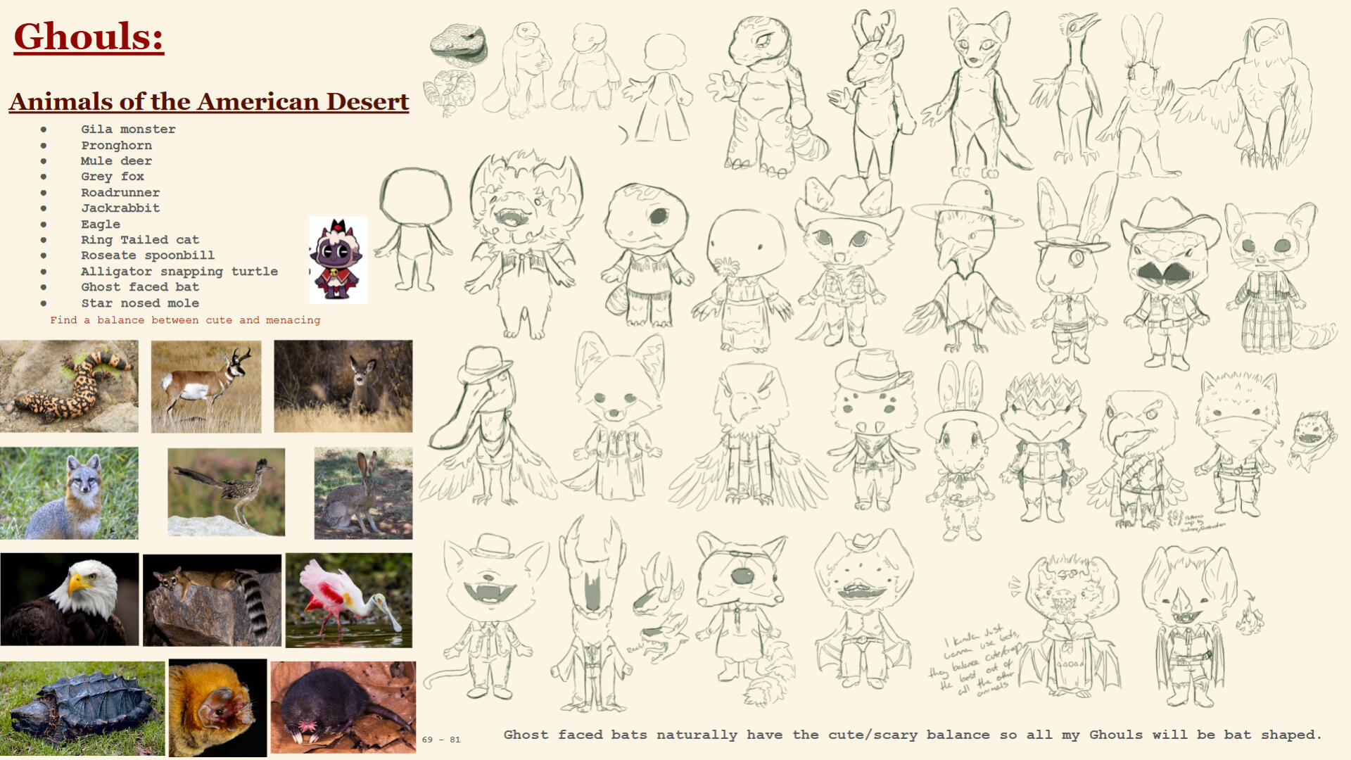 Ghoul creature iteration