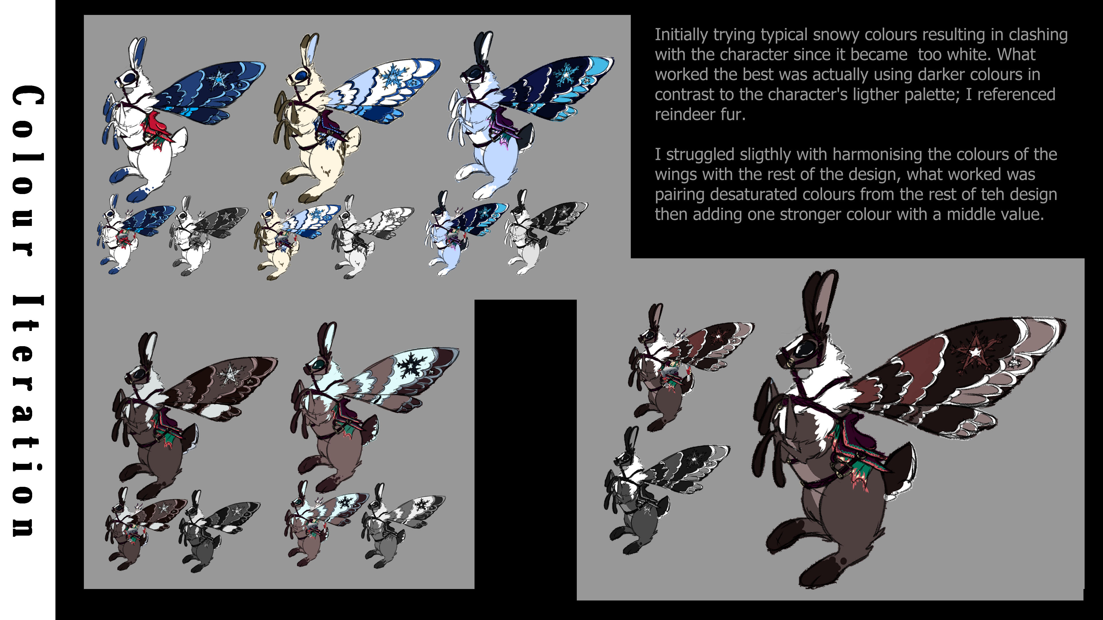 Fae steed, colours