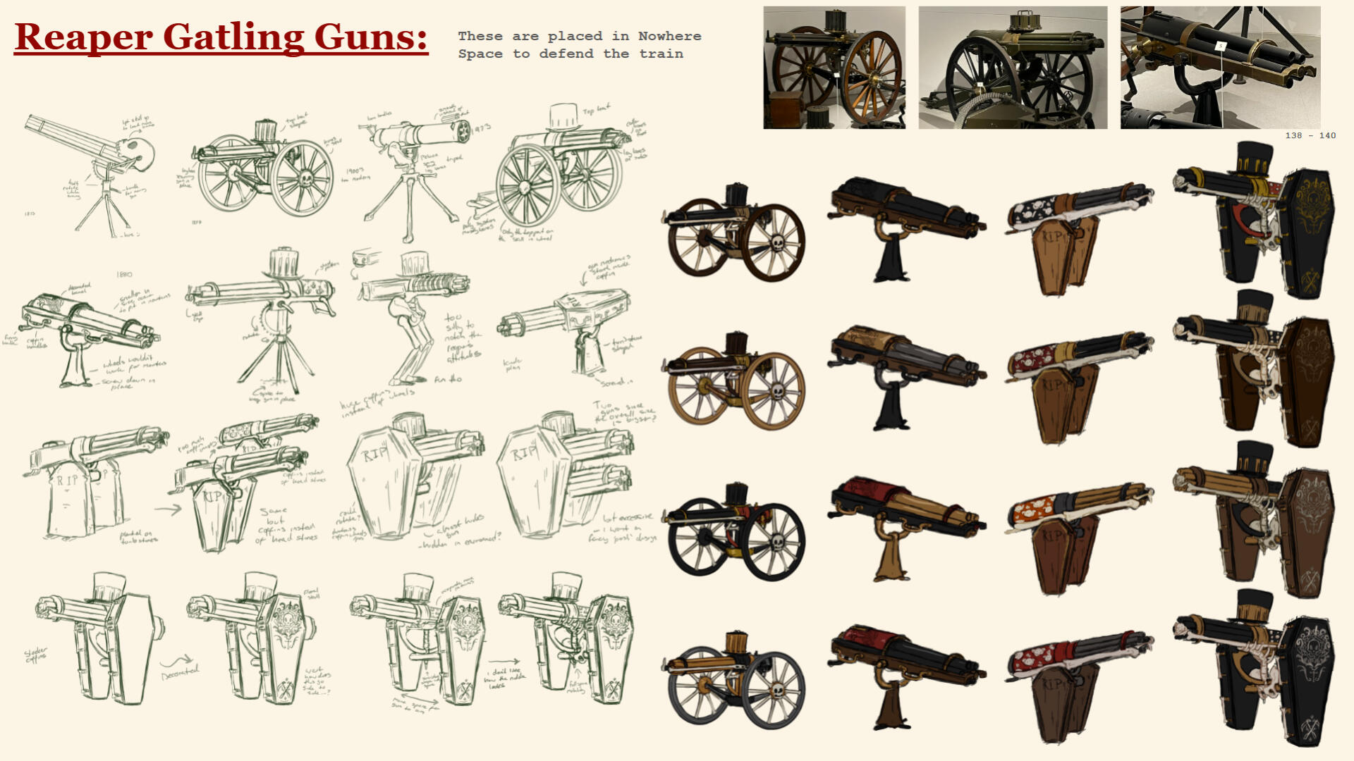 Reaper gatling gun