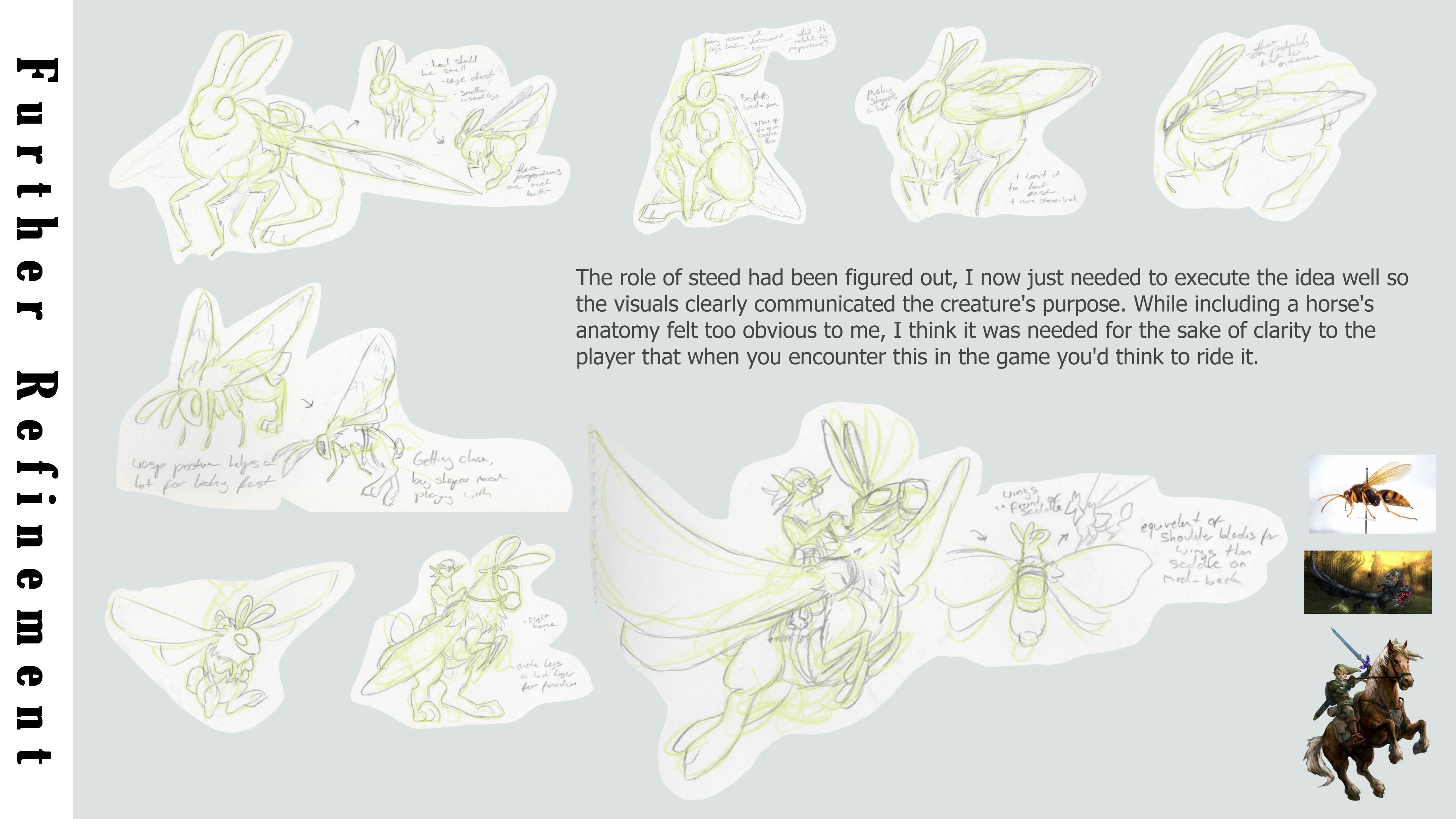 Fae steed, development
