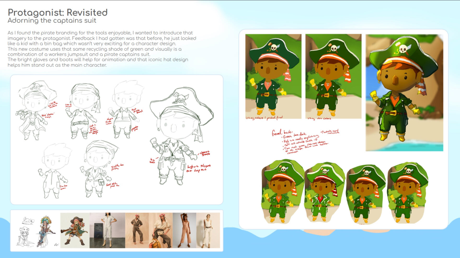 Protagonist, second pass